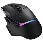 Logitech G G502 X PLUS Mouse Gaming Wireless LIGHTSPEED RGB - Mouse Ottico con Switch Ibridi LIGHTFORCE, LIGHTSYNC RGB, Sensore per Gaming HERO 25K, Compatibile con PC - macOS-Windows - Nero