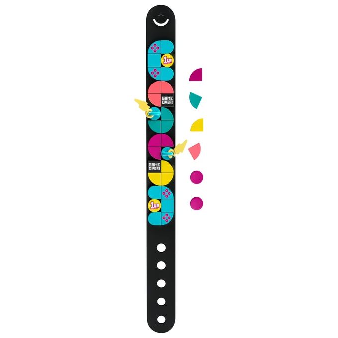LEGO Dots Gamer Braccialetto con Ciondoli