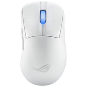 ASUS ROG Keris II Ace Wireless AimPoint White Mouse Mano Destra RF Wireless  Bluetooth  USB Type-A Ottico 42000 DPI