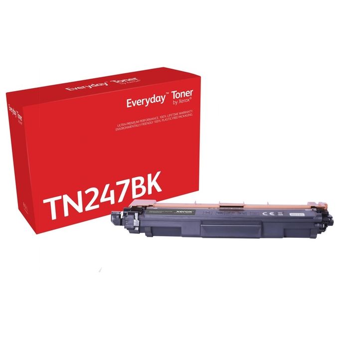 Xerox Everyday Toner Nero ad Resa Elevata Equivalente a Brother TN-247BK 3000 Pagine