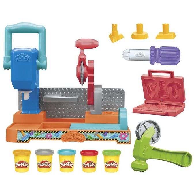 Hasbro Pasta Modellabile Play Doh Banco Falegnameria