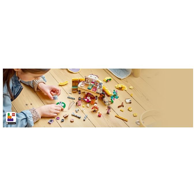 LEGO Disney Wish 43231 Il Cottage di Asha, Casa delle Bambole Giocattolo dal Film Wish, Idea Regalo per Bambine e Bambini
