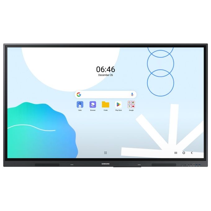 Samsung WA65D Lavagna Interattiva 65'' 3840x2160 Pixel Touch Screen Grigio