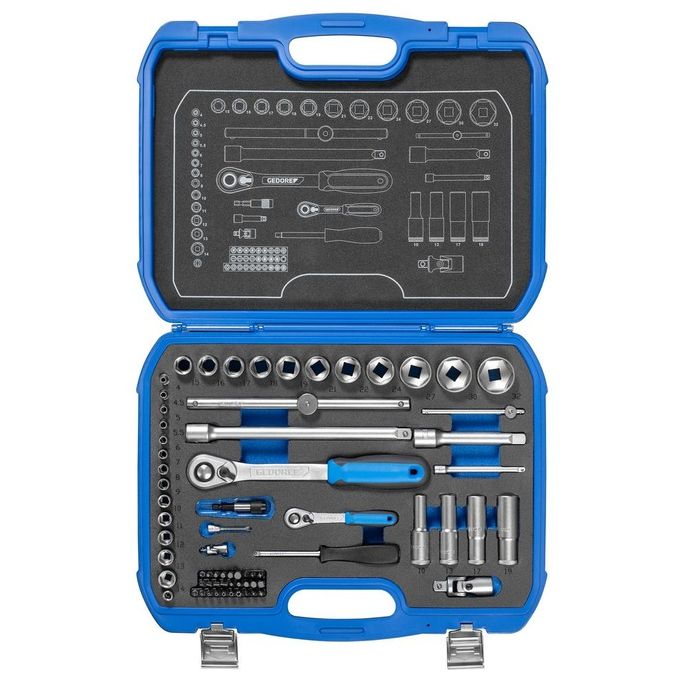 Gedore Socket Set 1-4   1-2