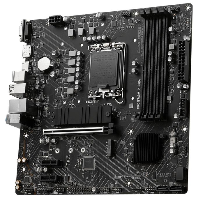MSI PRO B760M-P DDR4 Scheda Madre Intel B760 LGA 1700 micro ATX