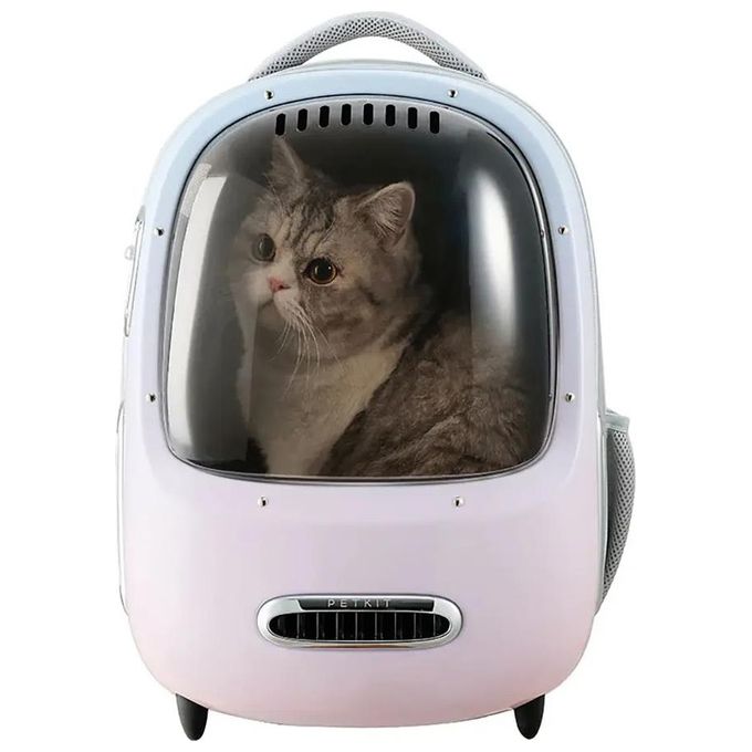 PETKIT Breezy2 Smart Cat Carrier Trasportino per Gatti Rosa