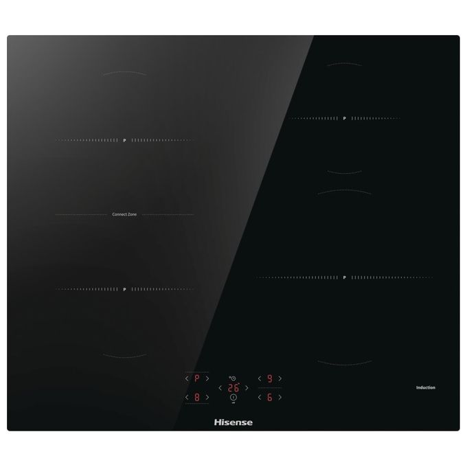 Hisense HI6421BSC Piano cottura a induzione Super Zone 23 cm Controllo Touch Nero