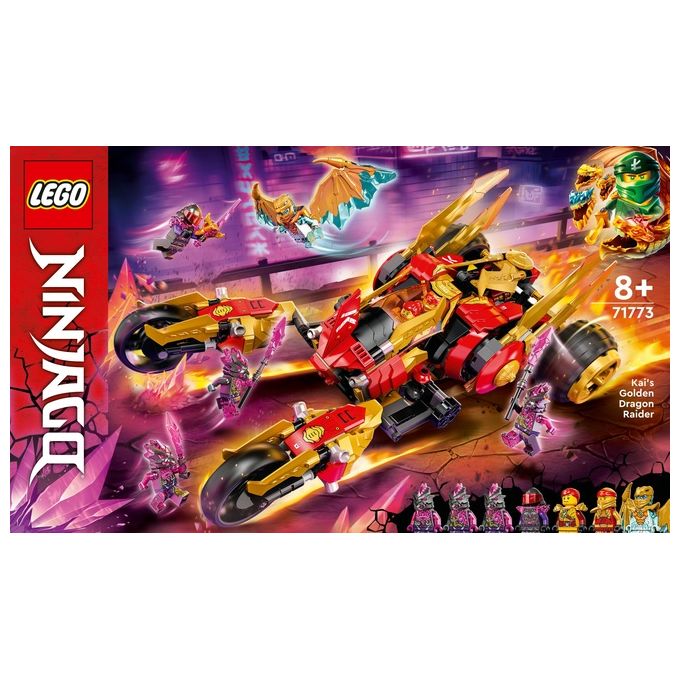 LEGO Ninjago Raider-drago d'oro di Kai