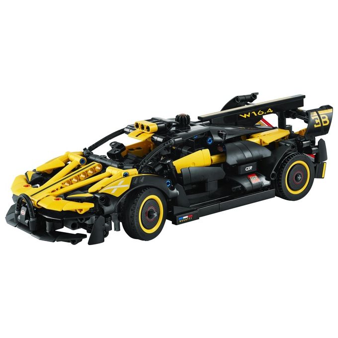 Lego 42151 Technic Bugatti Bolide Set da Costruzione 905 Pezzi Modellino Auto Supercar Motore W16 9 anni