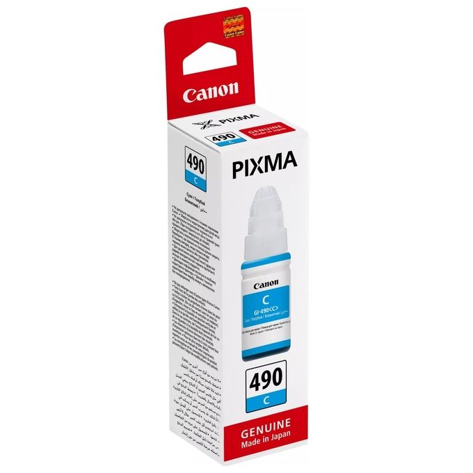 Canon GI490C Adatto per PIXMA G1400 Inchiostro Ciano
