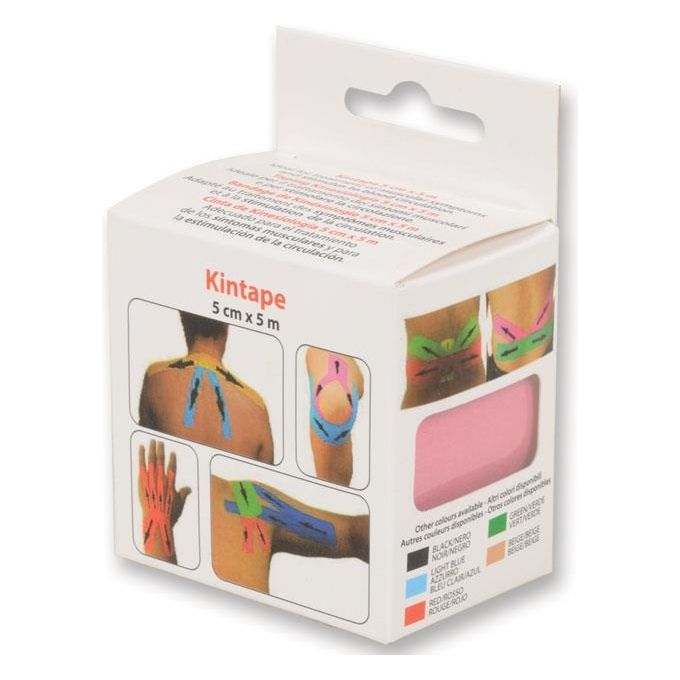 Taping Kinesiologia 5 M X 5 Cm - Rosa 1 pz.
