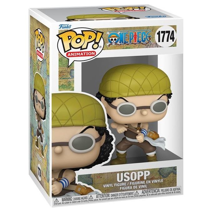 Funko Personaggio Collezione 80368 Pop Animation One Piece Usopp 1774 Edizione Limitata Dettagli Realistici Accessorio Perfetto per Fan