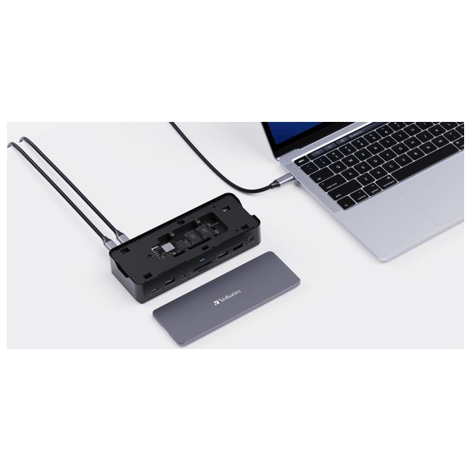 Verbatim CDS-15S Usb C 15 in 1 Hdmi Slot Ssd 8k PD