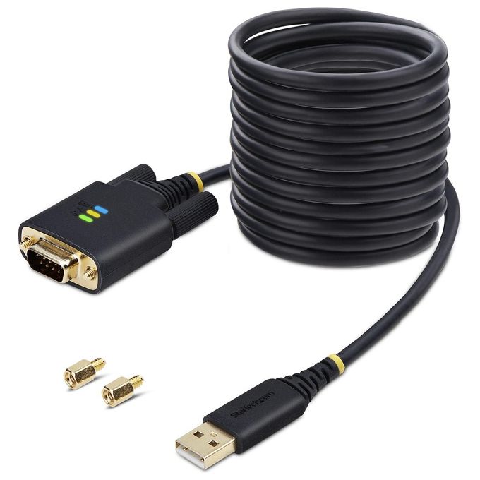 StarTech.com Cavo da Usb a Seriale da 3mt Ritenzione Com