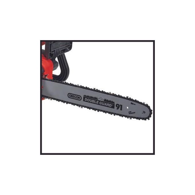 Einhell GC-EC 2040 Motosega Elettrica 2000 W 7100 Giri-min per Efficienza e Potenza in Giardino Nero-Rosso