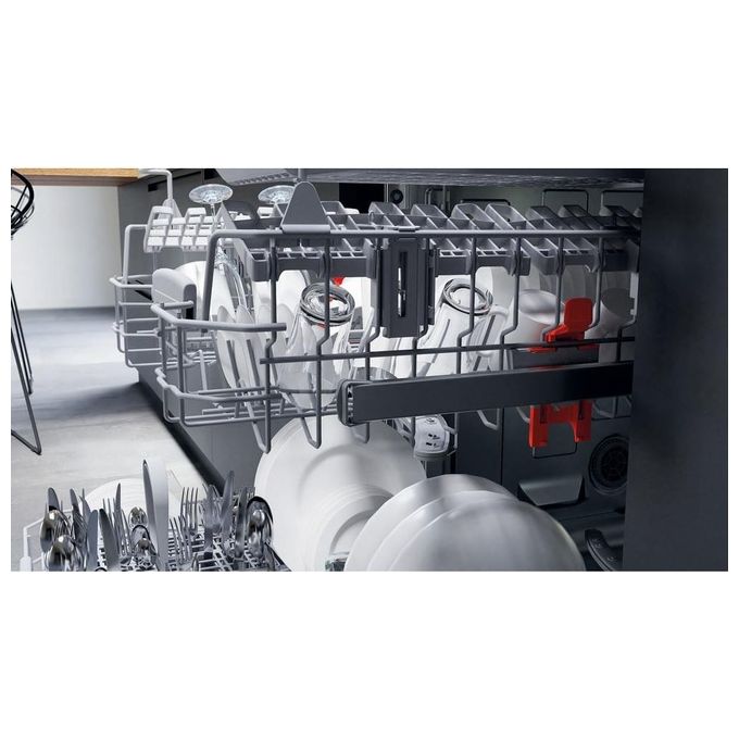 Hotpoint HIS 5020 C Lavastoviglie da incasso a Scomparsa Totale 14 Coperti Classe energetica E 6 programmi Motore Inverter Active Dry Terzo cesto 60 cm Argento