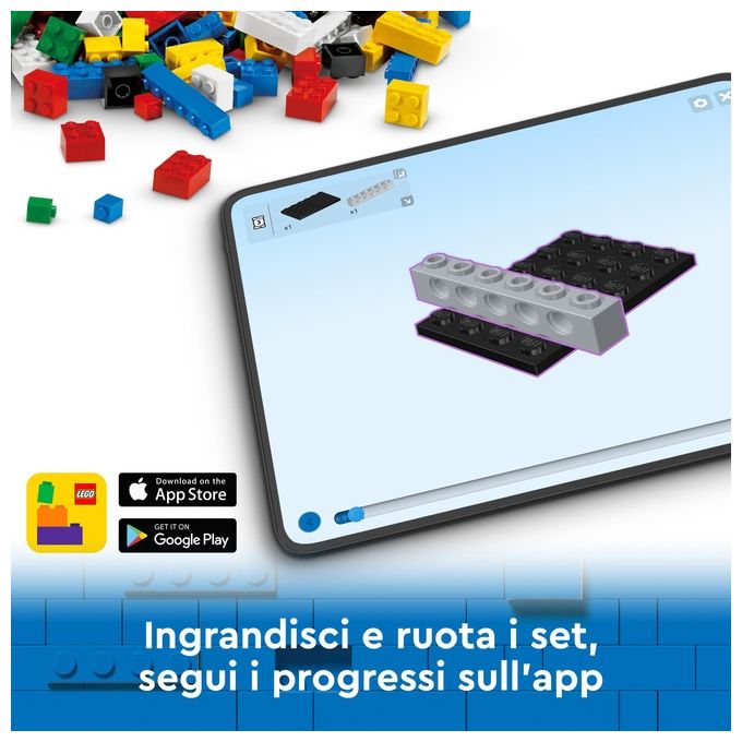 LEGO City 60404 Furgone degli Hamburger Giocattolo, Veicolo per Bambini 5+ Anni, Camion Food Truck con Accessori e 2 Minifigure