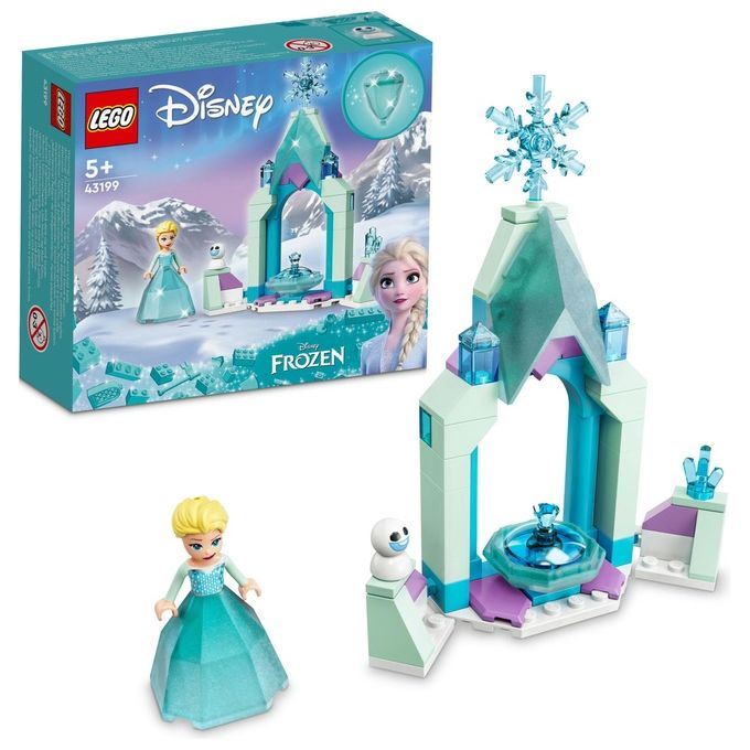 LEGO Disney il Cortile Del Castello di Elsa