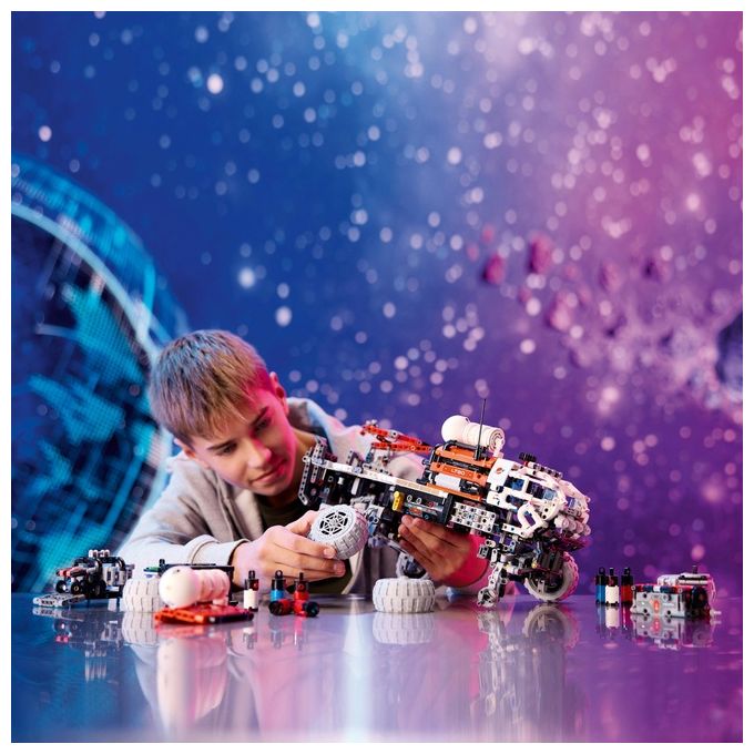 LEGO Technic 42180 Rover di Esplorazione Marziano, Giochi Spaziali per Bambini 11+, Veicolo Giocattolo Ispirato alla NASA