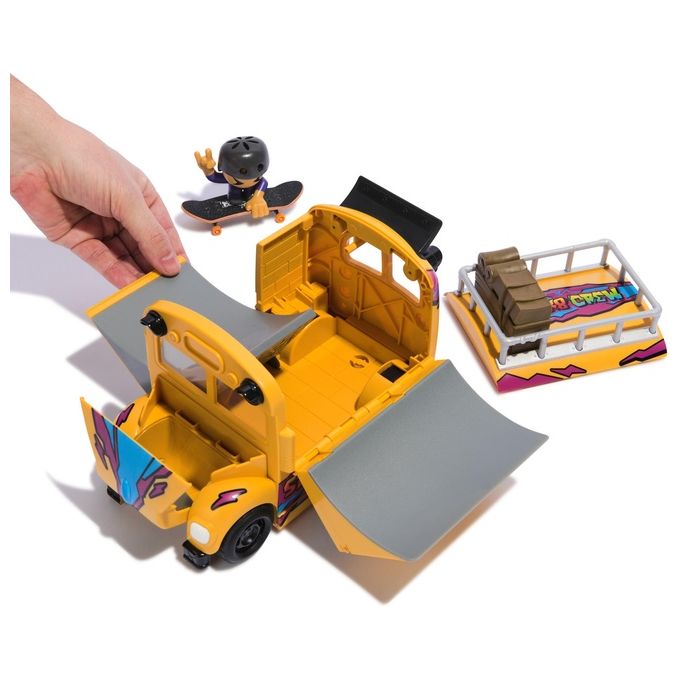 Spin Master Tech Deck Sk8 Crew 2-in-1 Transforming Ultra Bus e Storage