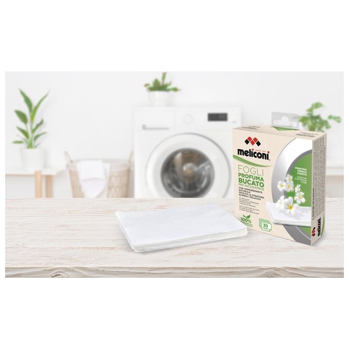 Meliconi Profuma Bucato Green Fogli con Ammorbidente Naturale