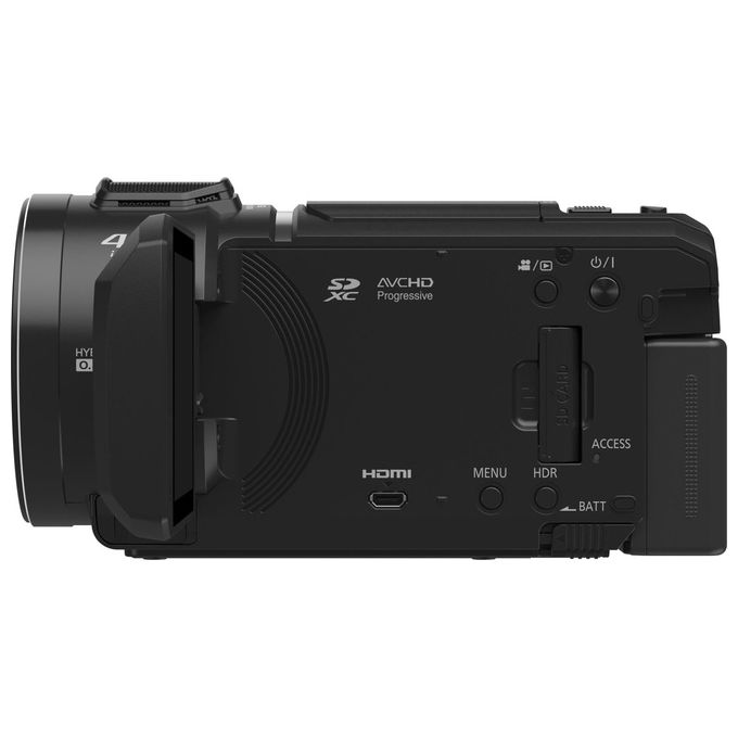 Panasonic Videocamera HC-V900, Full HD, Zoom Ottico 24x, Stabilizzazione