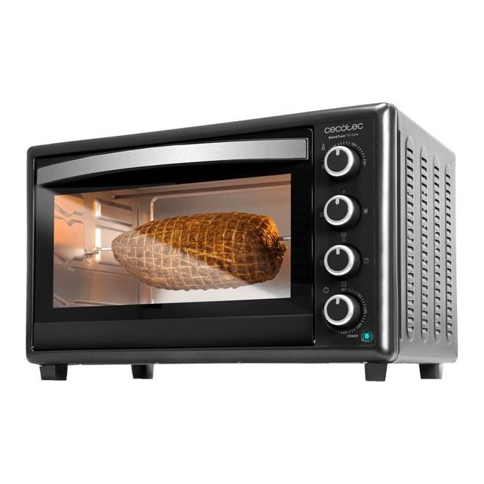 Cecotec Forno BakeandToast 4600 Black Gyro 46 Litri 2000W 12 Funzioni con Girarrosto