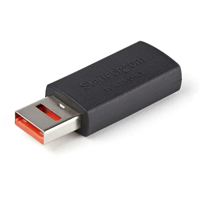 StarTech.com USBSCHAAMF Adattatore Usb Maschio -Femmina con Ricarica Sicura Grazie al Blocco Dati