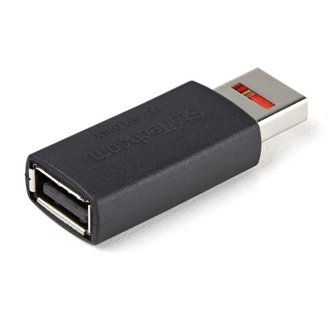 StarTech.com USBSCHAAMF Adattatore Usb Maschio -Femmina con Ricarica Sicura Grazie al Blocco Dati