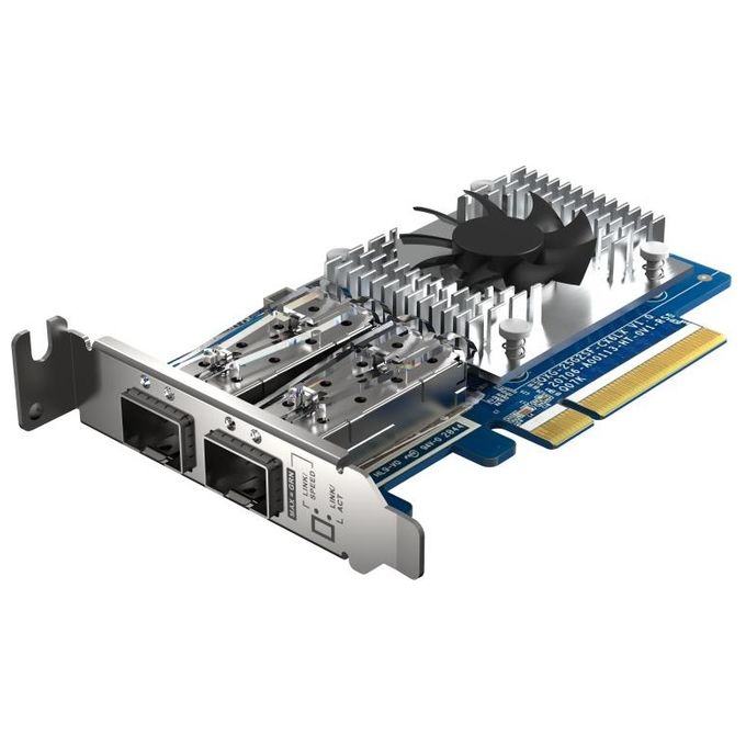Qnap QXG-25G2SF-CX6 Scheda di Rete e Adattatore Interno Fibra 25000 Mbit-s