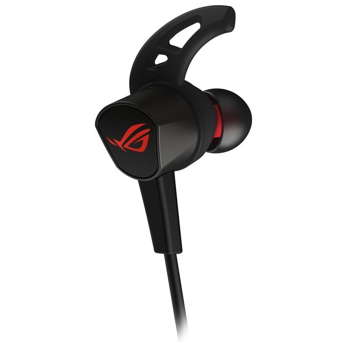 ASUS ROG Cetra II Core - Auricolari Gaming, Driver in gomma siliconica liquida (LSR), Connettore da 3,5 mm, Per PC, MAC, PlayStation 4-5, Nintendo Switch, Xbox Series X-S, Nero