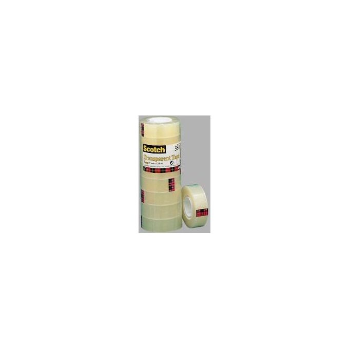 3m Scotch Cf8 nastro Trasparente 550 19mmx33m