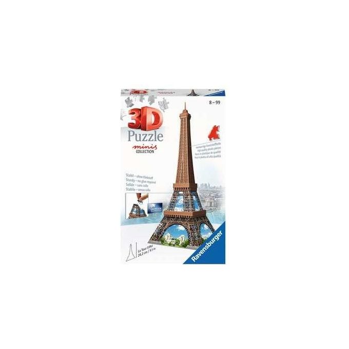 Ravensburger Mini Eiffel Tower Puzzle 3D 54 Pz Edifici