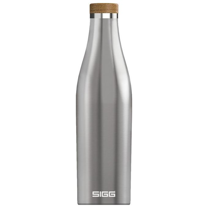 Sigg Meridian Borraccia in Alluminio Ermetica 0.5 Litri Silver