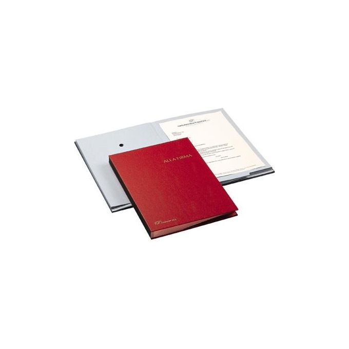 Fraschini Libro Firma 18 Intercalari Rosso