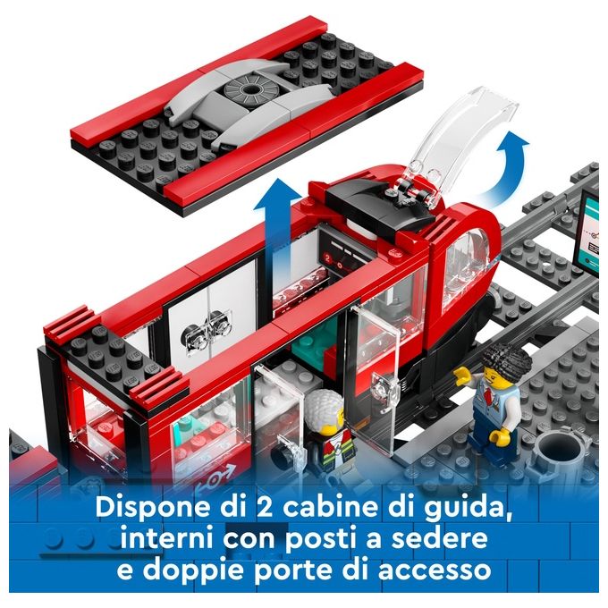 LEGO City Tram e Fermata del Tram