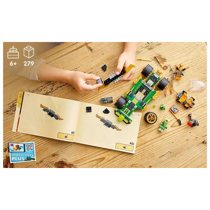 LEGO Ninjago Auto da Corsa di Lloyd Evolution