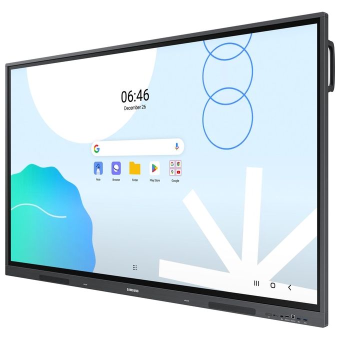 Samsung WA65D Lavagna Interattiva 65'' 3840x2160 Pixel Touch Screen Grigio