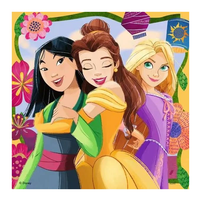 Ravensburger Puzzle Disney Princess Assortito 3x49 Pezzi