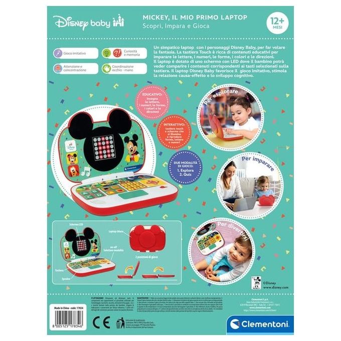 Clementoni Baby Mickey Primo Laptop