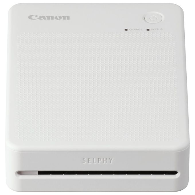 Canon Stampante portatile SELPHY QX20: per la stampa Wi-Fi direttamente dal tuo dispositivo smart. Stampa a sublimazione 2 formati di stampe con adesivo rimovibile e ricarica USB-C - Bianco