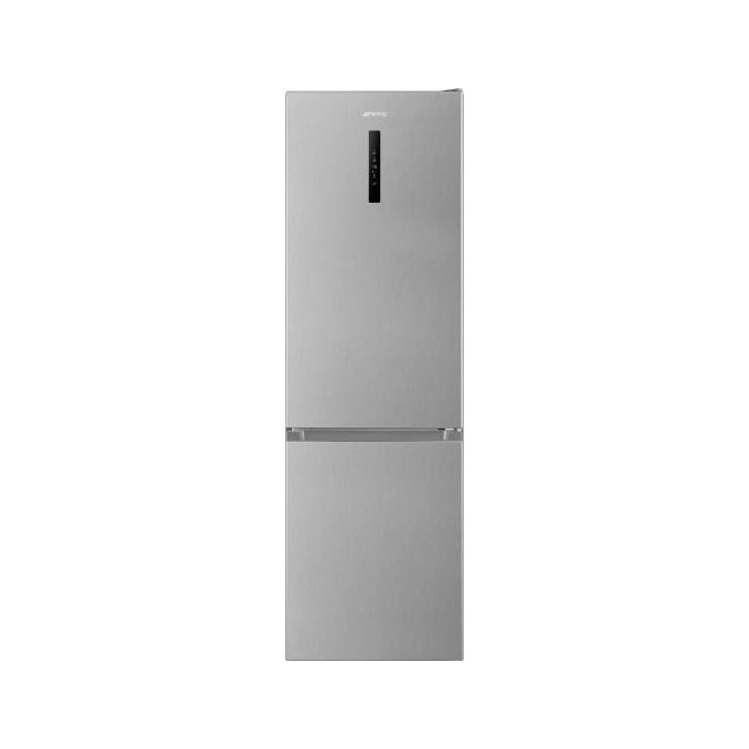Smeg RC20XDNE – Frigorifero Combinato 331 L, Total No Frost + MultiFlow + KitchenFit con Display, (200 × 60 × 65 cm), Inox