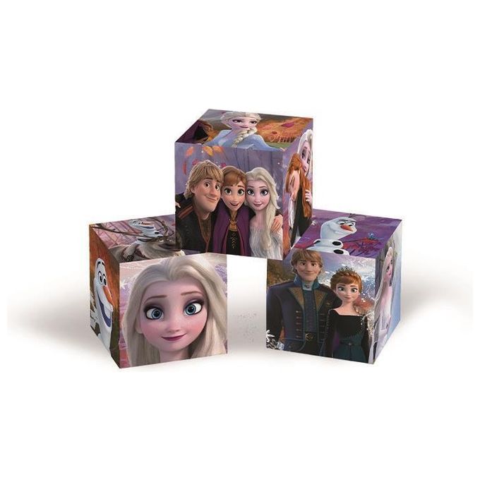 Clementoni Puzzle Frozen Cubi 12 Pezzi