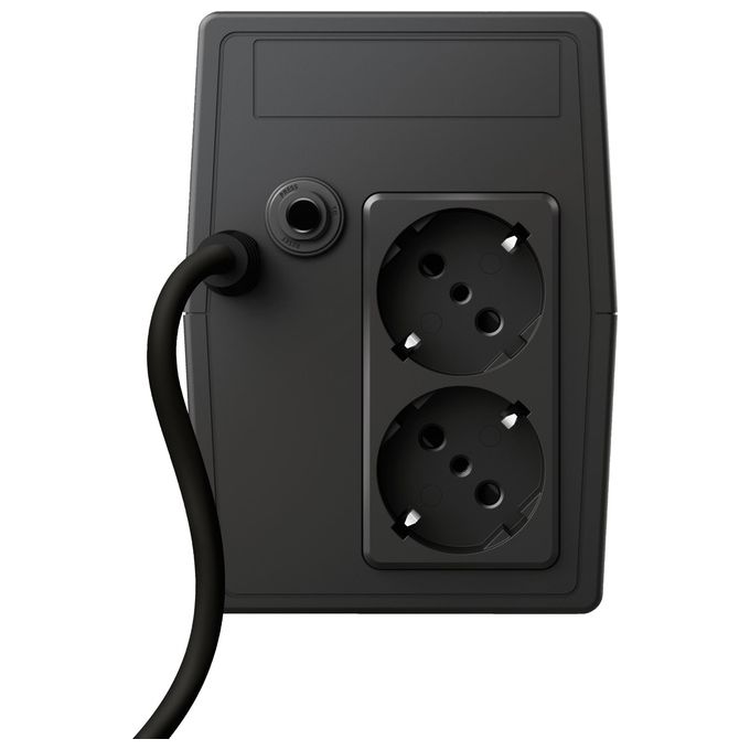 Trust Paxxon 800VA Gruppo di Continuita' 2 Prese di Corrente a Parete con Batteria e Protezione da Sovratensione