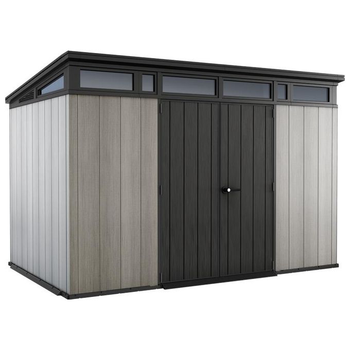 Keter Casetta da Giardino Artisan 117 in Resina 342x218x226h Grigio