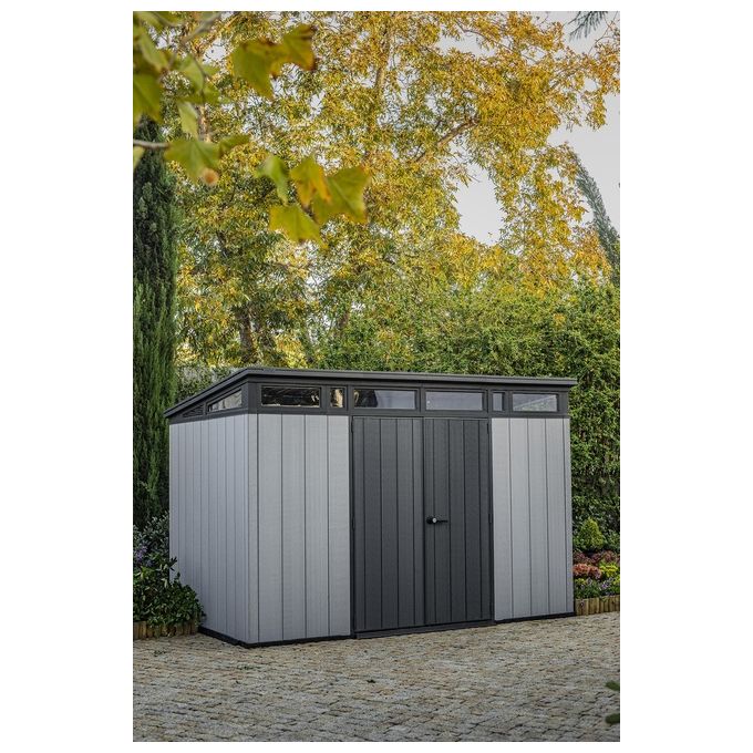 Keter Casetta da Giardino Artisan 117 in Resina 342x218x226h Grigio