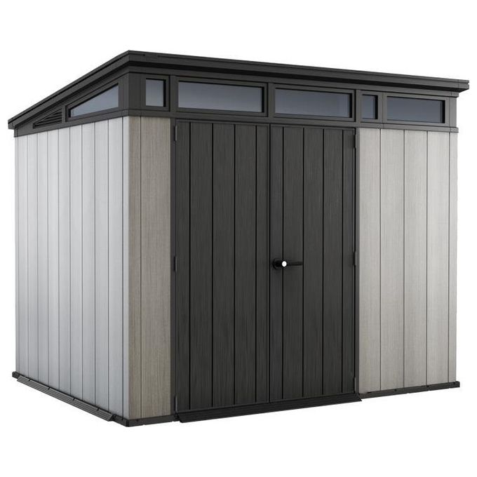 Keter Casetta da Giardino Artisan 97 in Resina 277x218x226h Grigia