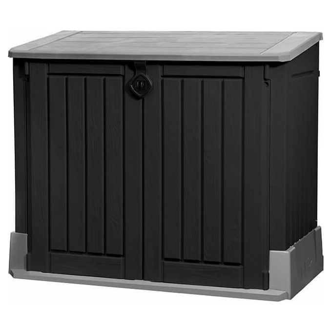 Keter Baule Box Portattrezzi da Esterno Store Ii Out Midi in Resina 130x74x110h - 845 Lt nero