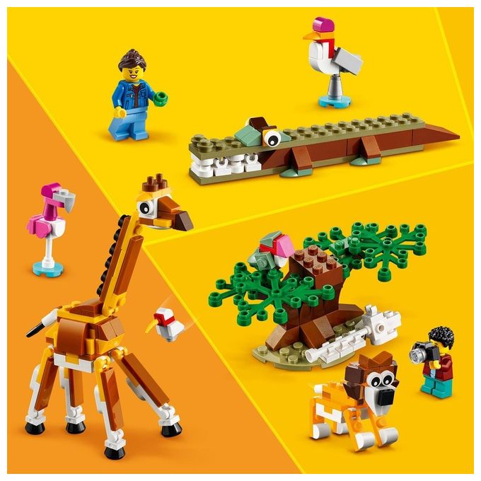 LEGO Creator 3 in 1 Casa sull'Albero del Safari
