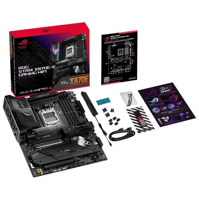 ASUS ROG STRIX X870E-E GAMING WIFI AMD X870E Presa di Corrente AM5 ATX